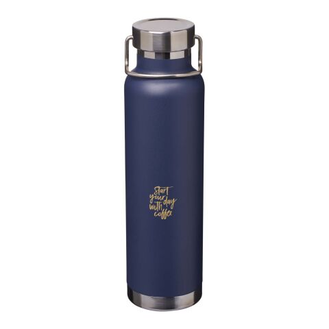 Thor 650 ml RCS recycled stainless steel copper vacuum insulated water bottle  Standard | Navy | not available | No Branding | not available | not available