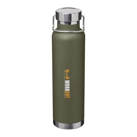 Thor 650 ml RCS recycled stainless steel copper vacuum insulated water bottle  Standard | Forest green | not available | No Branding | not available | not available
