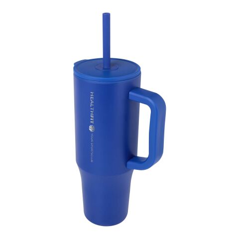 Brady 900 ml RCS certified insulated tumbler with silicone straw Standard | Royal blue | not available | No Branding | not available | not available