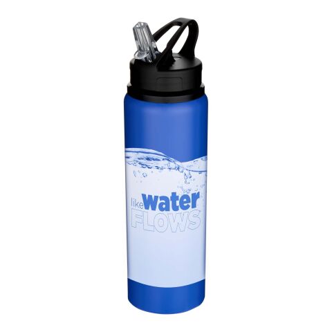 Fitz 800 ml RCS recycled single wall stainless steel water bottle Standard | Royal blue | not available | No Branding | not available | not available