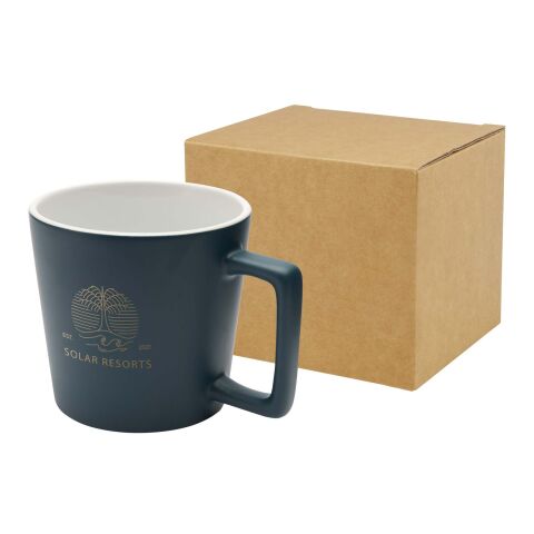 Cali 370 ml ceramic mug with matt finish Standard | Deep Sea Green | No Branding | not available | not available