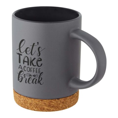 Neiva 425 ml ceramic mug with cork base