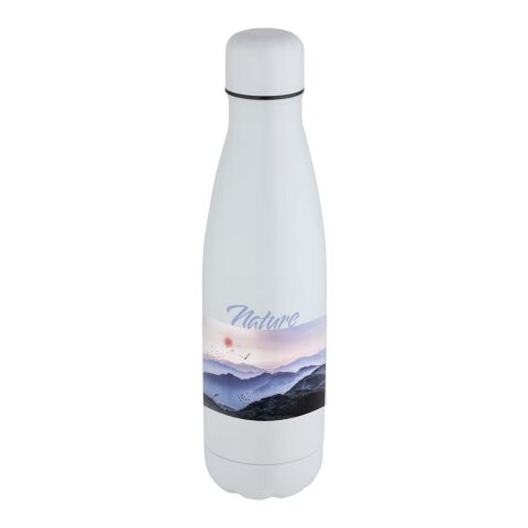 Cove 500 ml sublimation vacuum insulated stainless steel bottle Standard | White | No Branding | not available | not available