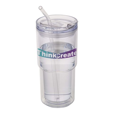 Archer 480 ml double wall plastic tumbler White