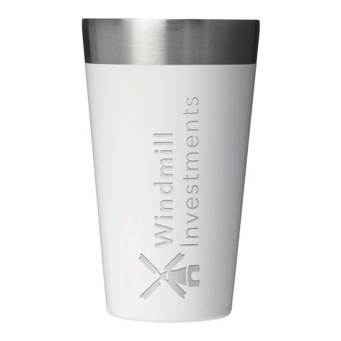 Stanley Stacking 470 ml insulated stainless steel tumbler White