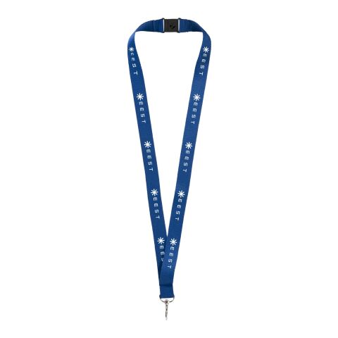 Lago lanyard with break-away closure Standard | Navy | not available | No Branding | not available | not available | not available