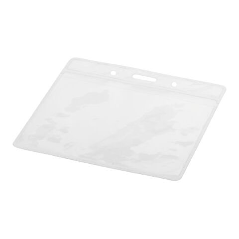 Serge transparent badge holder Standard | White | No Branding | not available | not available