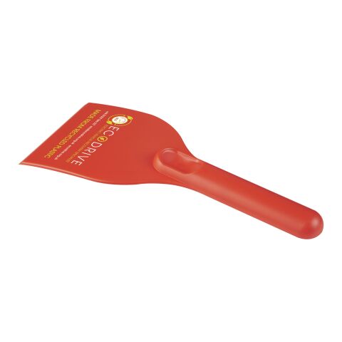 Chilly 2.0 large recycled plastic ice scraper Red | No Branding | not available | not available