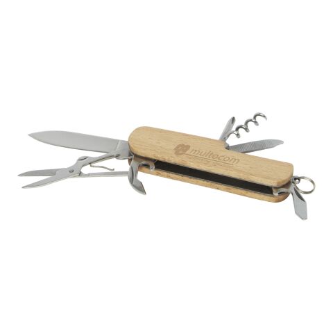Richard 7-function wooden pocket knife Standard | Natural | No Branding | not available | not available