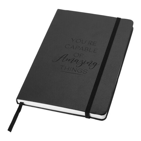 Classic A5 hard cover notebook Standard | Solid black | No Branding | not available | not available | not available