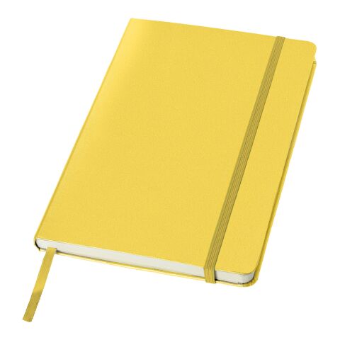 Classic A5 hard cover notebook Standard | Yellow | No Branding | not available | not available | not available