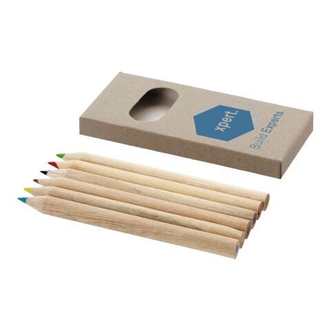 Ayola 6-Piece Coloured Pencil Set 