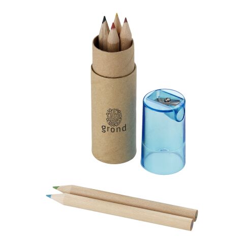 Kram 7-piece coloured pencil set Standard | Blue | Without Branding | not available | not available