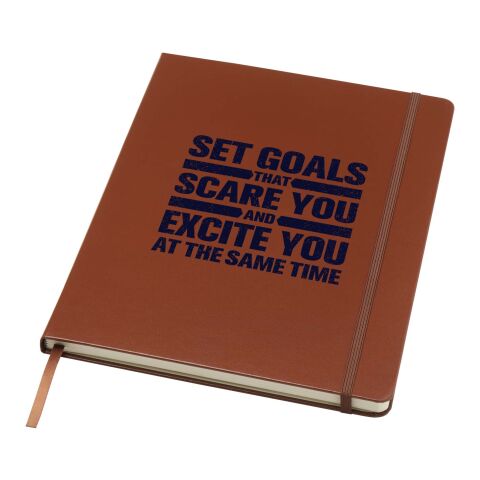Executive A4 hard cover notebook Standard | Brown | No Branding | not available | not available | not available