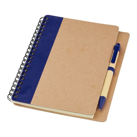 Priestly recycled notebook with pen Standard | Natural-Navy | No Branding | not available | not available | not available