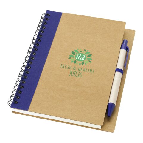 Priestly recycled notebook with pen Standard | Natural-Navy | Without Branding | not available | not available | not available