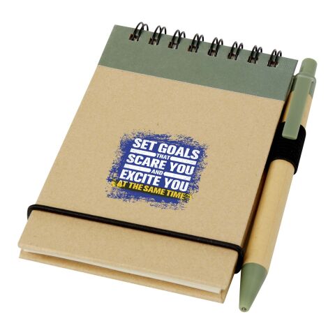 Zuse A7 recycled jotter notepad with pen 
