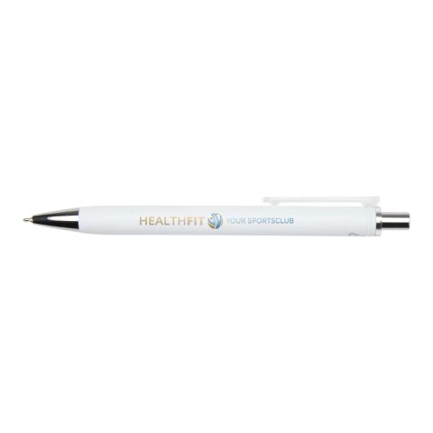 Feld RCS recycled ballpoint pen with metallic finish (black ink) Standard | White | No Branding | not available | not available