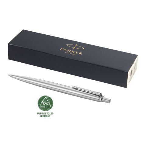 Jotter ballpoint pen - steel, black ink Metal | No Branding | not available | not available