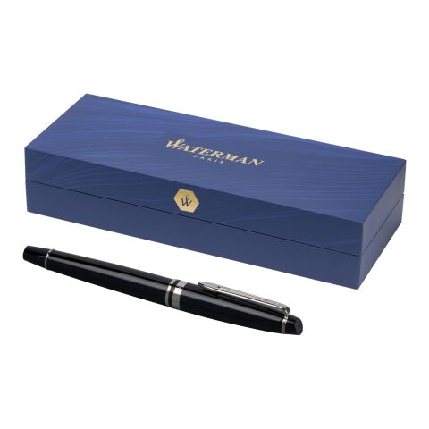 Expert rollerball pen Standard | Solid black-Silver | No Branding | not available | not available