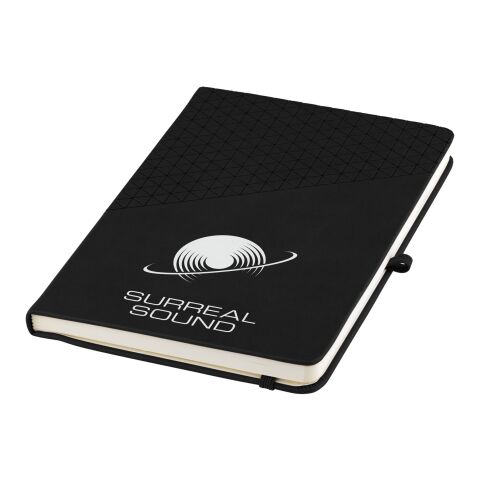 Theta A5 hard cover notebook Standard | Solid black | No Branding | not available | not available | not available