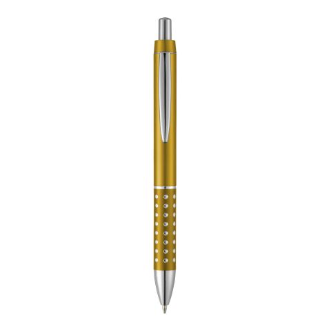 Bling ballpoint pen with aluminium grip Yellow | No Branding | not available | not available