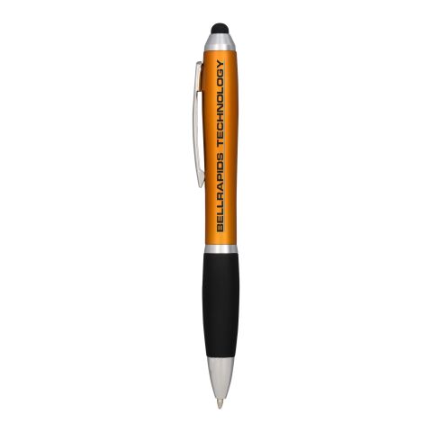 Blue Ink Nash Coloured Stylus Ballpoint Pen Black Grip