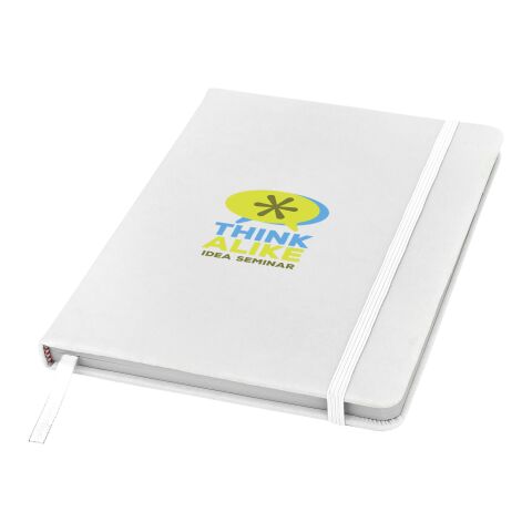 Spectrum A5 hard cover notebook White | No Branding | not available | not available