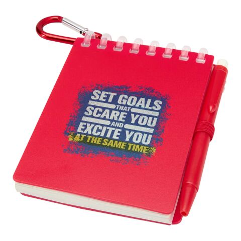 Lig Mini recycled outdoor soft cover notebook and ballpoint pen set (black ink)