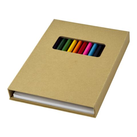 Pablo colouring set with drawing paper Standard | Natural | No Branding | not available | not available | not available