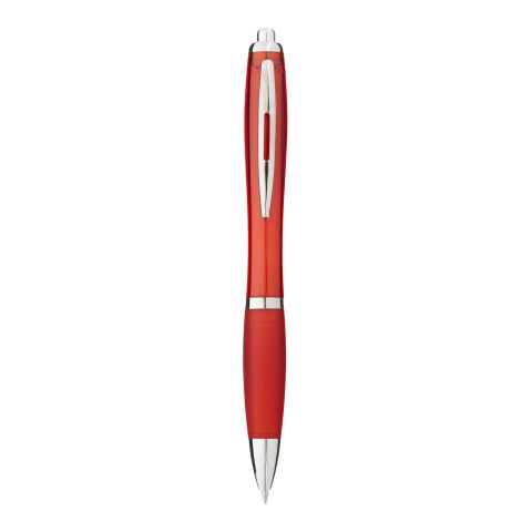 Nash Coloured Barrel &amp; Grip Ballpoint Pen Standard | Red | No Branding | not available | not available