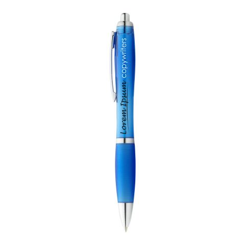 Nash Coloured Barrel &amp; Grip Ballpoint Pen Standard | Aqua blue | No Branding | not available | not available