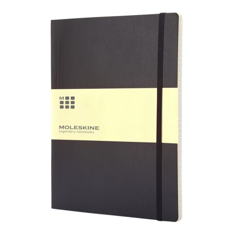 Moleskine Ruled XL Soft Cover Notebook Standard | Black | No Branding | not available | not available