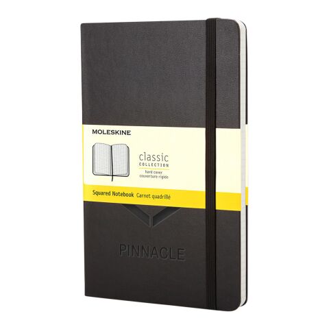 Moleskine squared PK hard cover notebook Standard | Black | No Branding | not available | not available