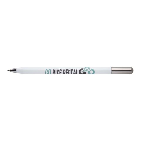 SMART recycled aluminium twist ballpoint pen (black ink) White