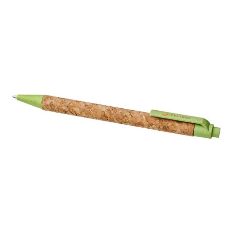 Midar cork and wheat straw ballpoint pen