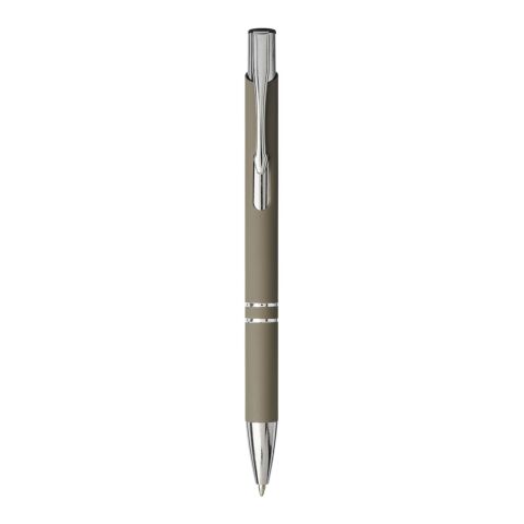 Moneta soft touch click ballpoint pen Standard | Dark grey | No Branding | not available | not available
