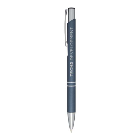 Moneta soft touch click ballpoint pen Standard | Hale Blue | No Branding | not available | not available