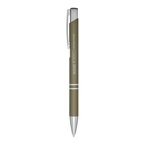 Moneta soft touch click ballpoint pen Standard | Forest green | No Branding | not available | not available
