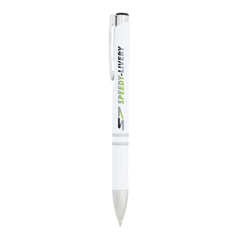 Black Ink Moneta Anti-Bacterial Ballpoint Pen White | No Branding | not available | not available
