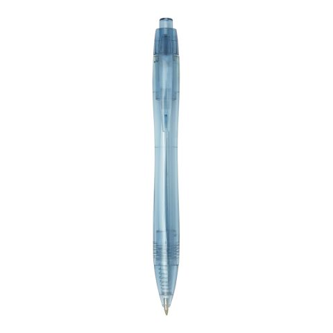 Alberni RPET ballpoint pen Transparent blue | No Branding | not available | not available