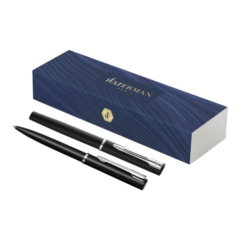 Allure ballpoint and rollerball pen set Standard | Black | No Branding | not available | not available