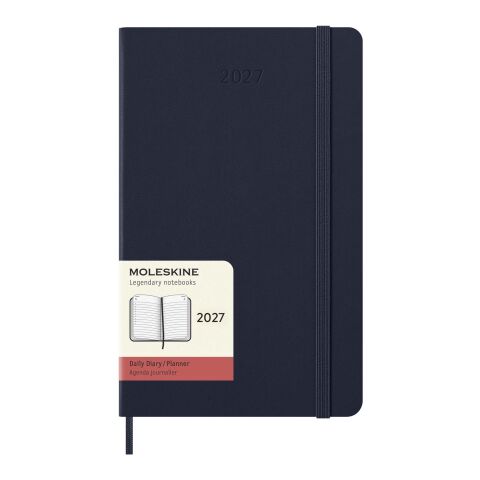 Moleskine 12M Daily L Hard Cover Planner Standard | Sapphire blue | not available | No Branding | not available | not available