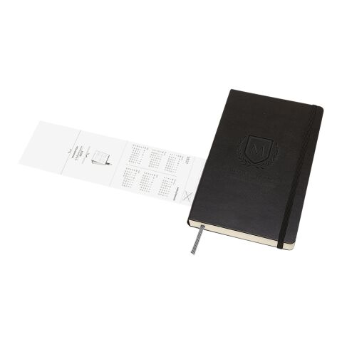 Moleskine 12M Daily L Hard Cover Planner Standard | Solid black | No Branding | not available | not available