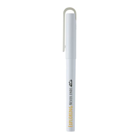 Mauna recycled PET gel ballpoint pen White | No Branding | not available | not available