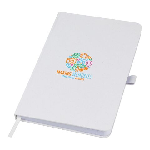 Fabianna crush paper hard cover notebook Standard | White | No Branding | not available | not available