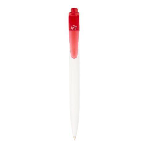 Thalaasa ocean-bound plastic ballpoint pen size:1.0 mm Red-White | No Branding | not available | not available