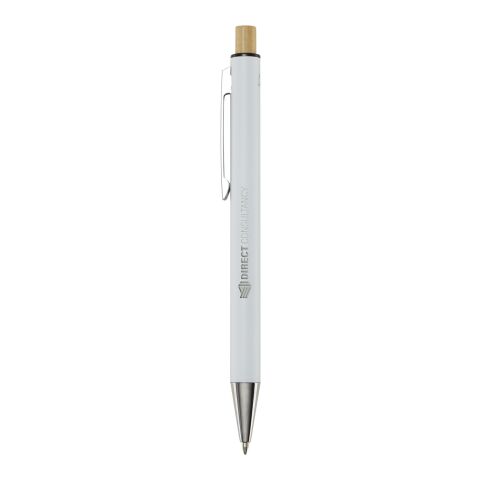 Cyrus recycled aluminium ballpoint pen Standard | White | No Branding | not available | not available