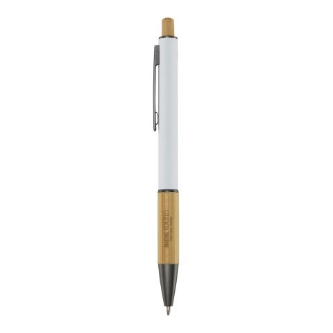 Darius recycled black ink aluminium ballpoint pen White | No Branding | not available | not available