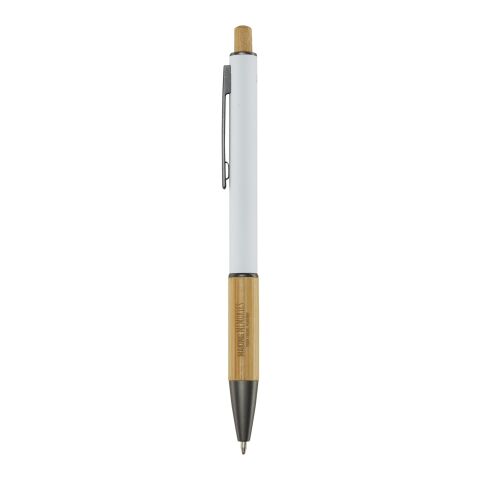 Darius recycled black ink aluminium ballpoint pen Standard | White | No Branding | not available | not available